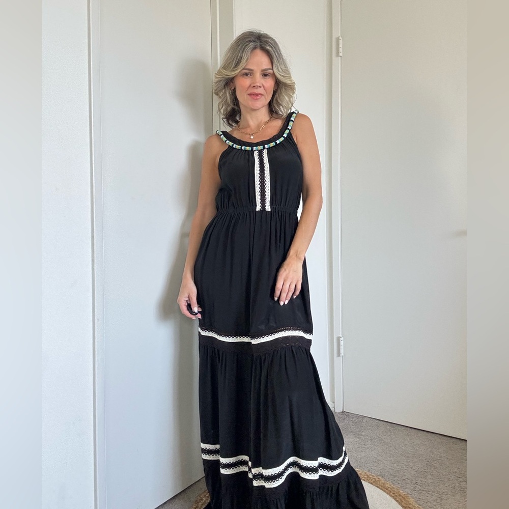 Calypso St. Barth Vesni Maxi Silk Dress